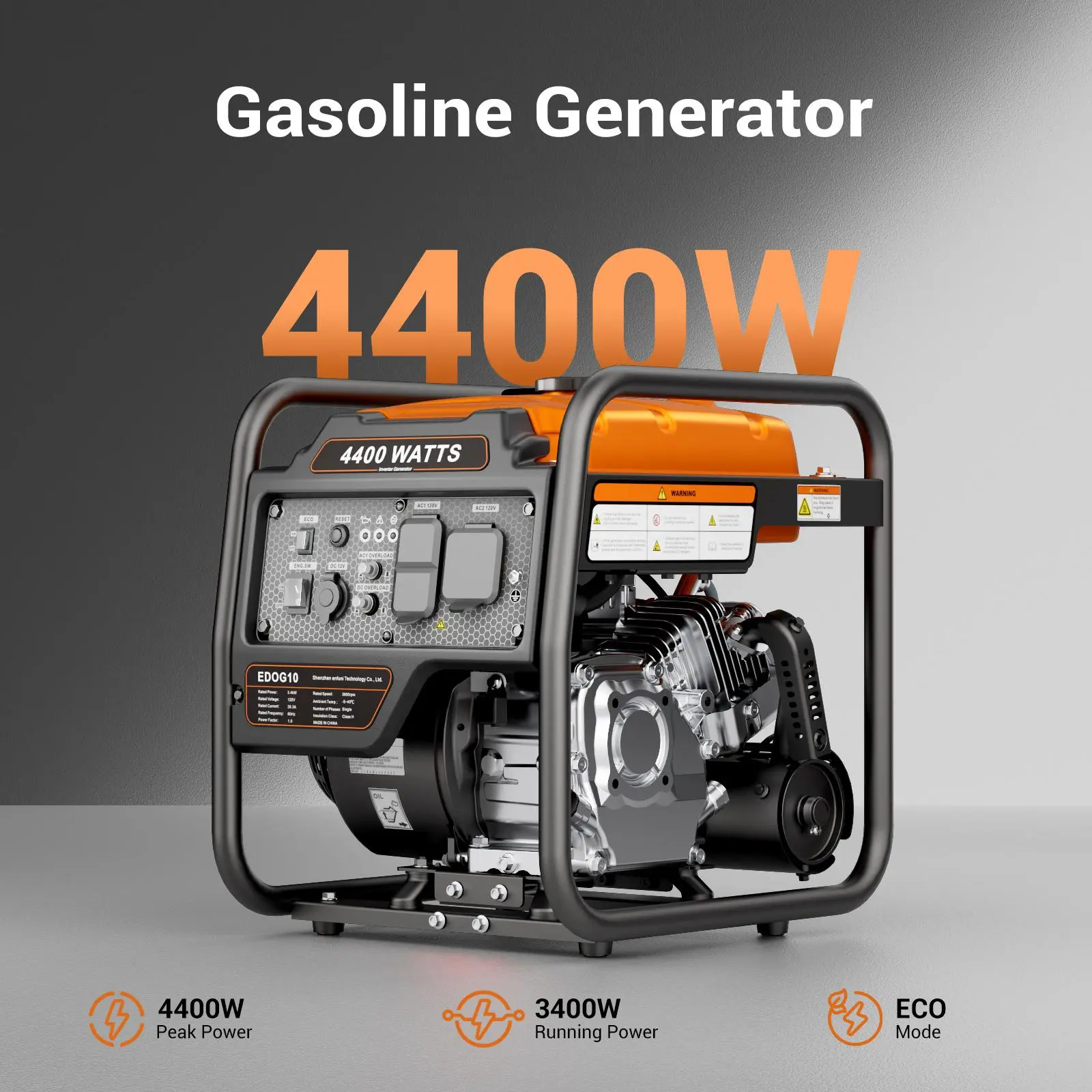 🔥 Limited Deal – 4400W Inverter Generator with 30A RV Ready Power