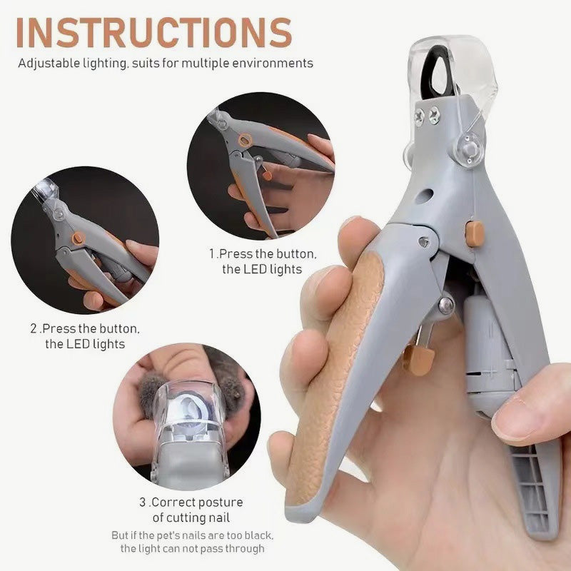 LED Pet Nail Clippers