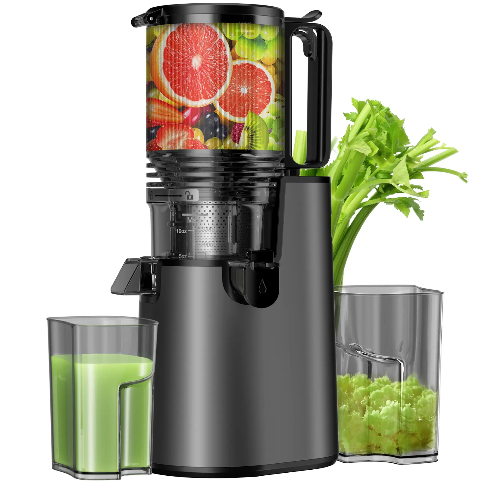 🔥 350W Cold Press Juicer – High Juice Yield, Easy Clean & Fresh Healthy Juice Every Day! 🍊🥬
