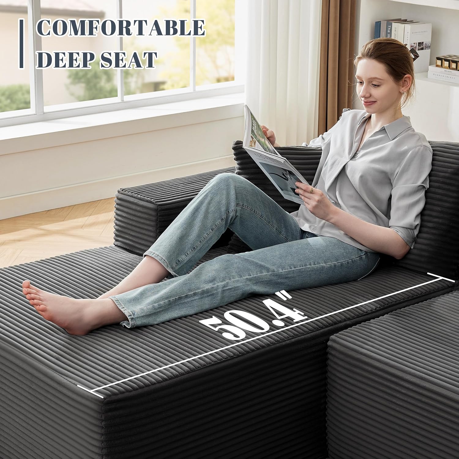 Lumen Boneless Cloud Couch 