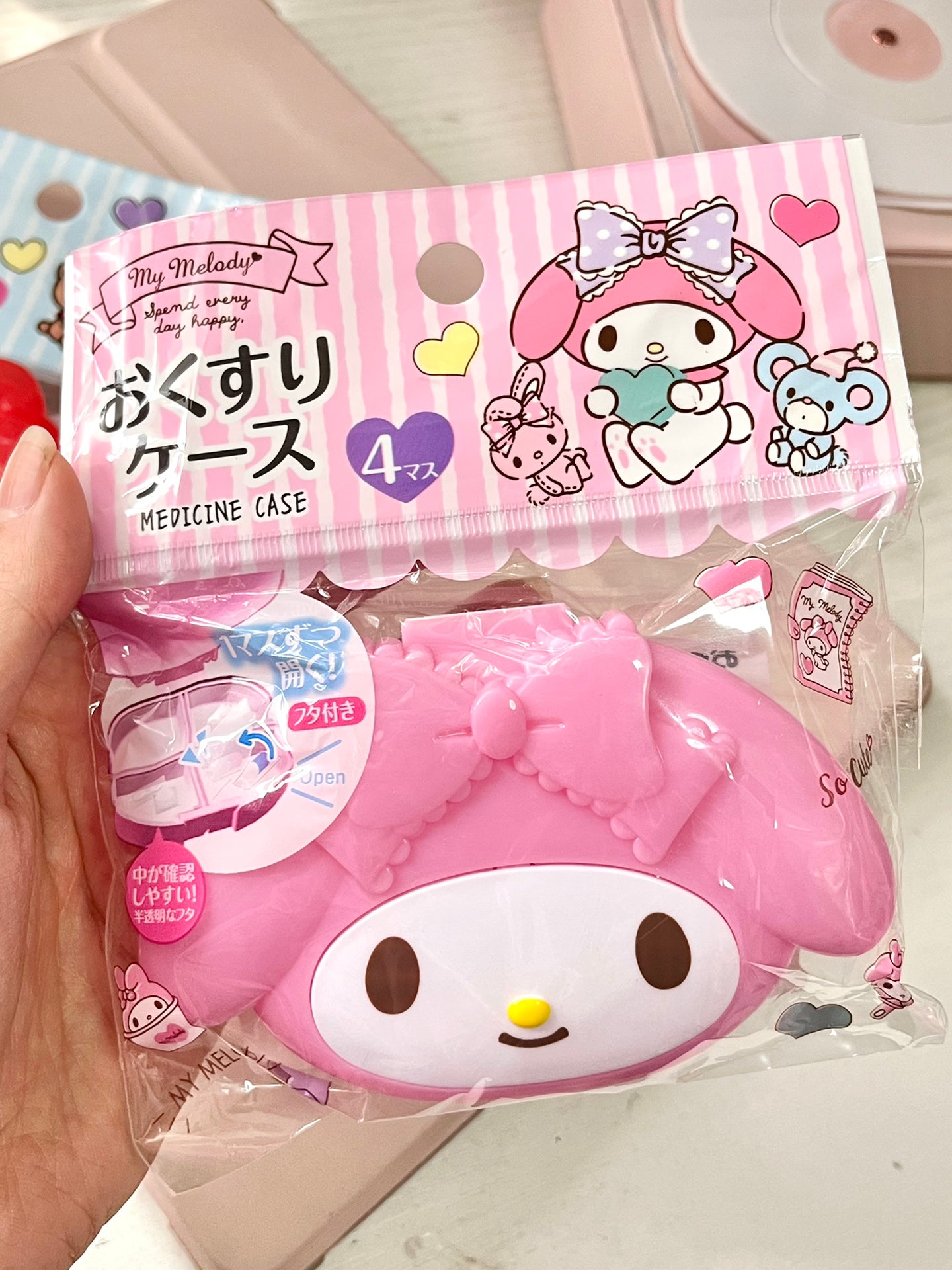 Sanrio Cute Pill Organizer-Pill Boxes