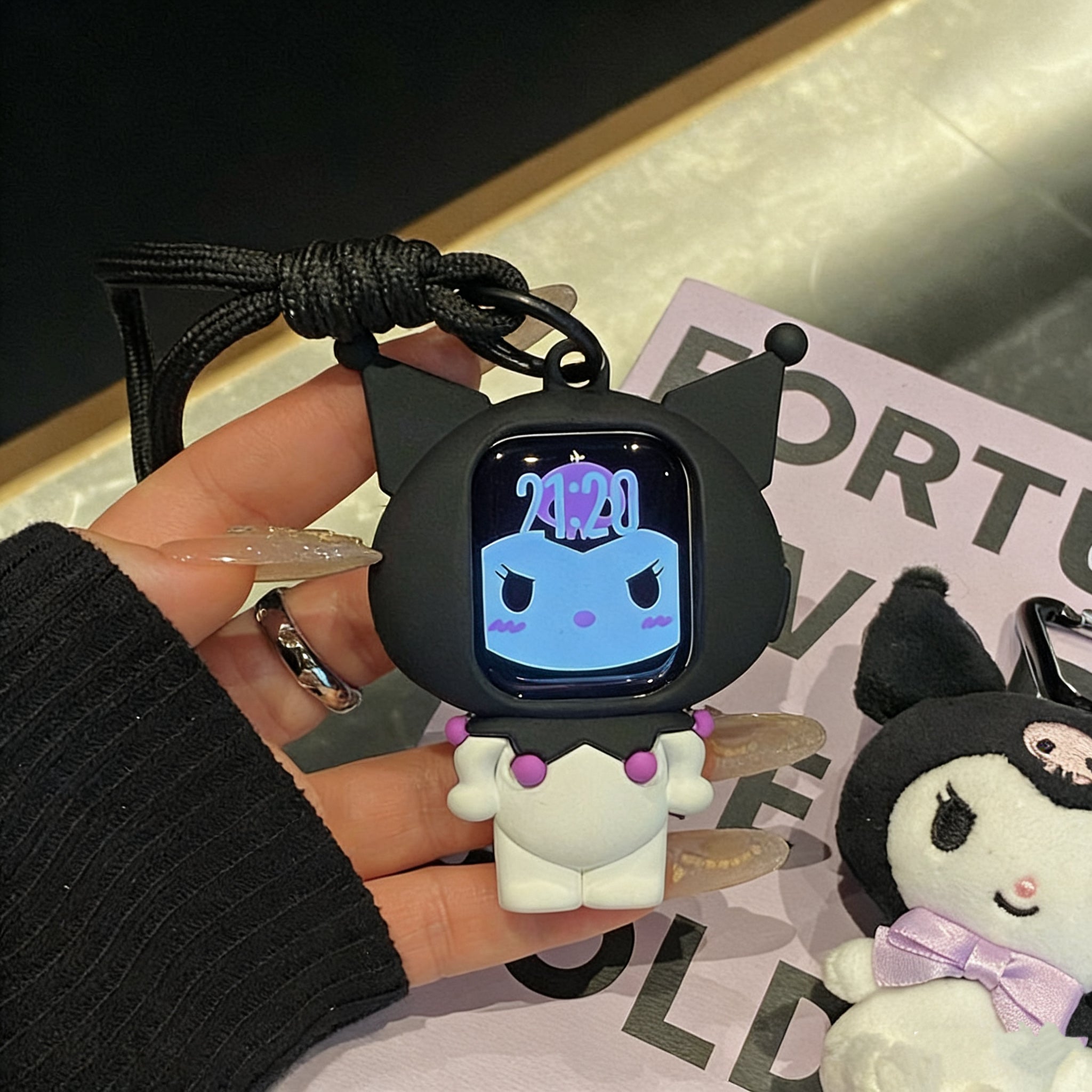 Hellokitty Shape Silicone Apple Watch Case