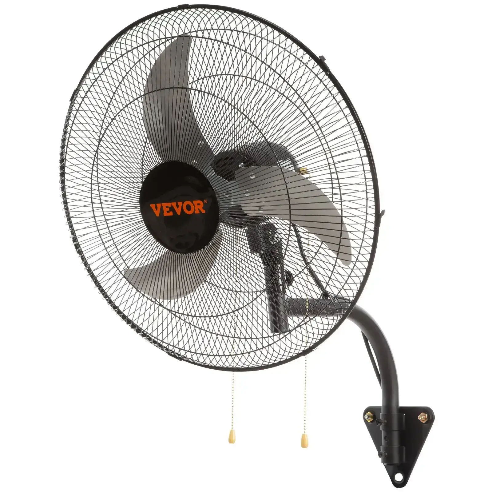 20 Inch Oscillating Wall Mount Fan - High Velocity, 4650 CFM