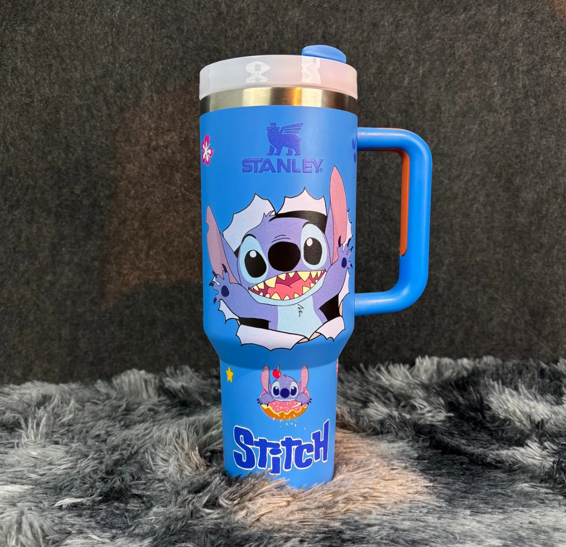Limited Stock Only $35.99 Final Clearance Sparkly Cartoon Print 40oz Insulated Tumbler