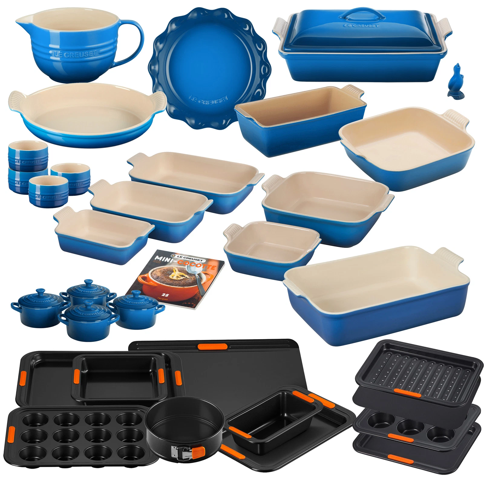 Le Creuset 166-piece Ultimate Cookware Set