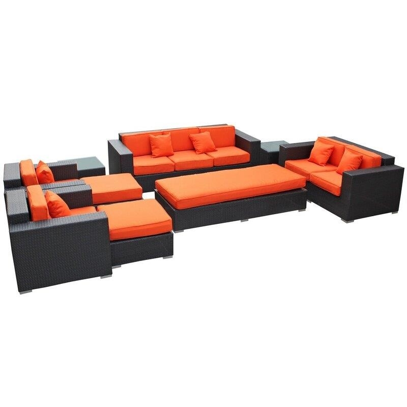 Eclipse 7 - Person Seating Group with Cushions