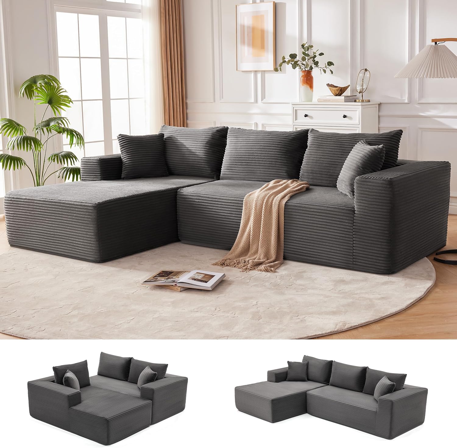 Lumen Boneless Cloud Couch 