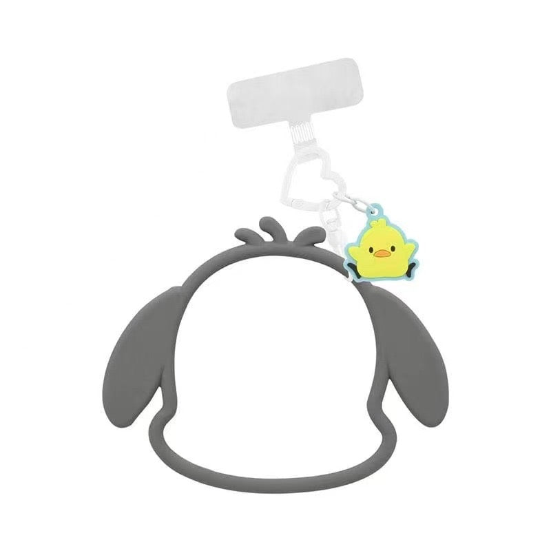 Sanrio Multi-ring Slicone Bracelet Phone Charm Wrist Strap