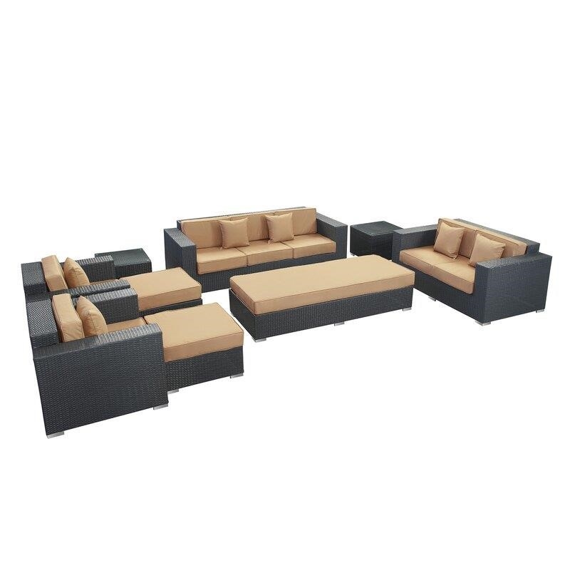 Eclipse 7 - Person Seating Group with Cushions