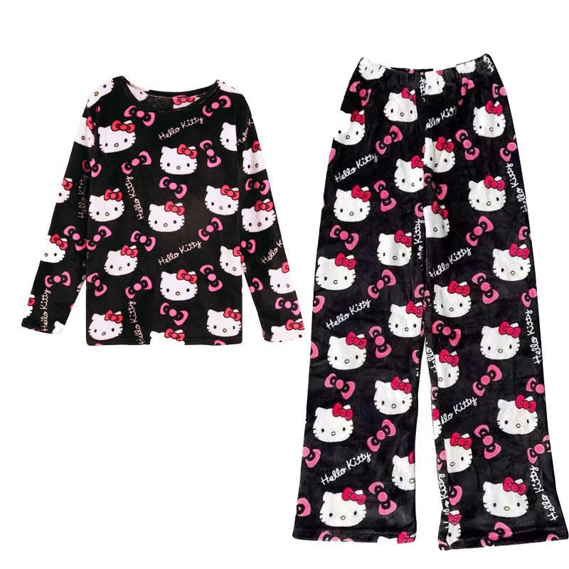 Hellokitty Pants Pajama Long Bottoms Pj Jammies