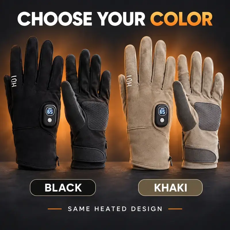 Rechargeable Electric Heated Gloves for Men & Women