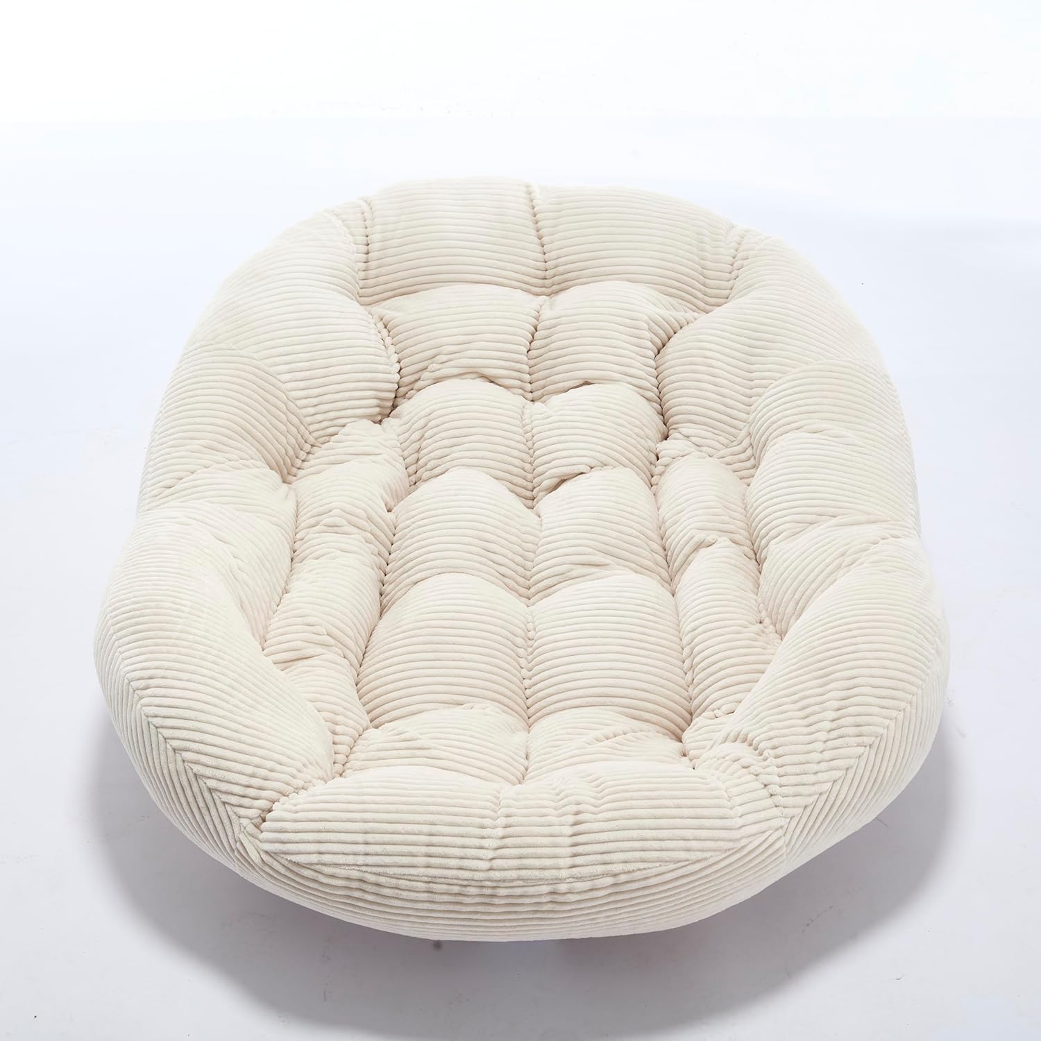 Oversized Outdoor Egg Rocking Chair with Thick Cushion – Comfortable Patio & Indoor Lounge Seating Clearance Sale
