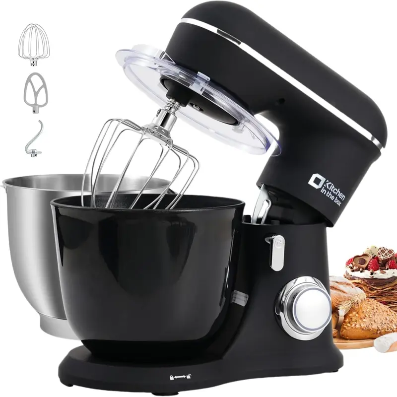 🍰 Special Offer — 10-Speed Stand Mixer with 4.5L & 5L Bowls, Dough Hook, Whisk & Beater 🧁