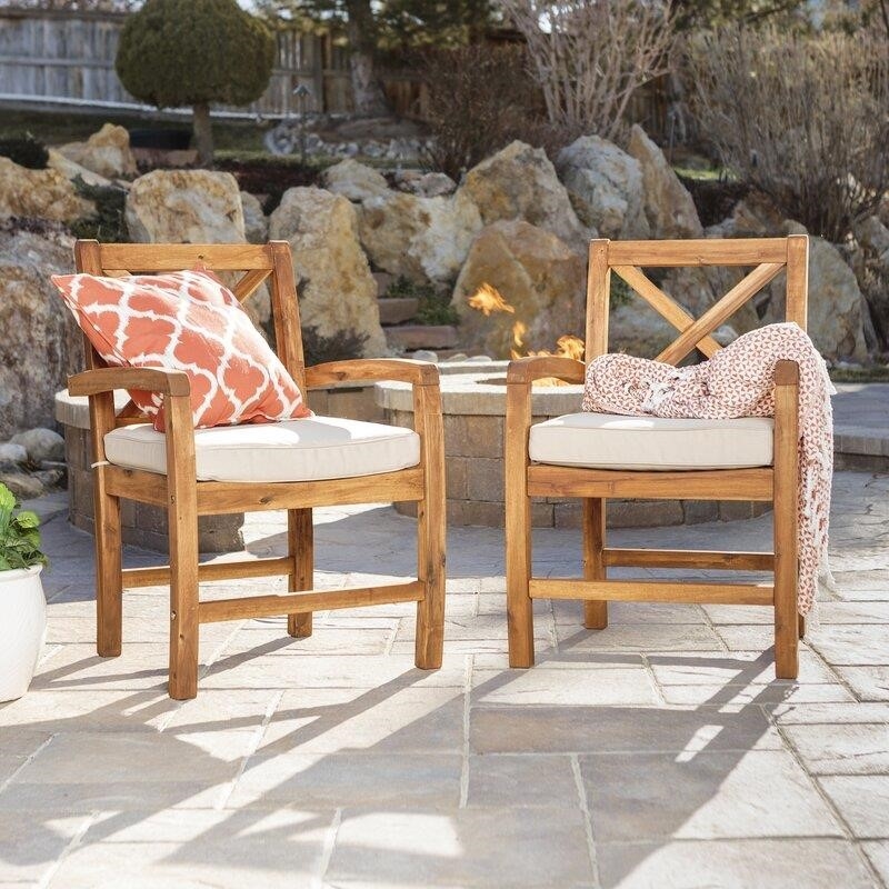 Diboll Rectangular 6 - Person 60'' Long Dining Set with Cushions