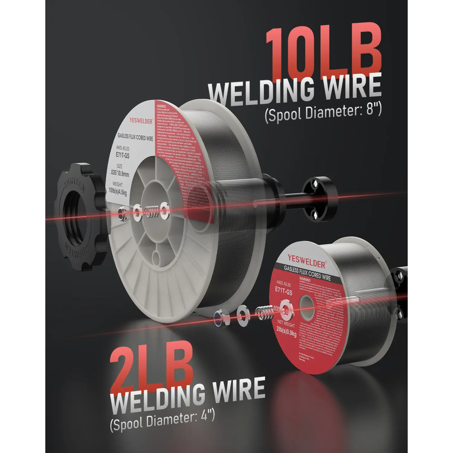 165Amp MIG Welder 4-in-1