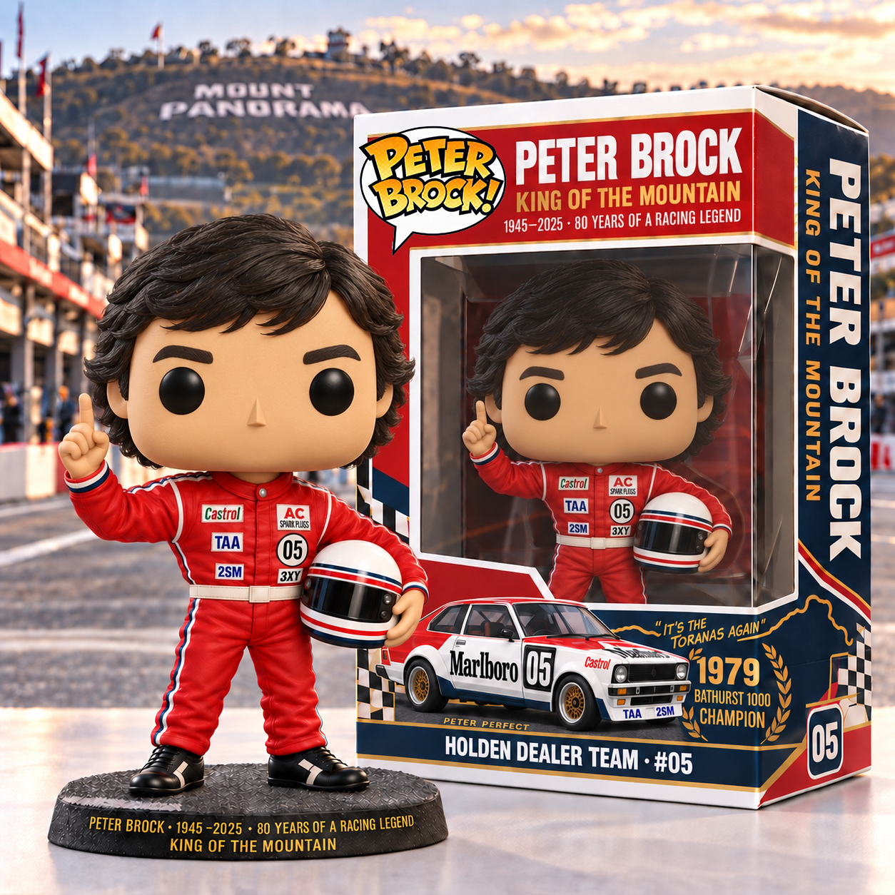 “King of the Mountain” 80 Years of a Racing Legend Pop Figure