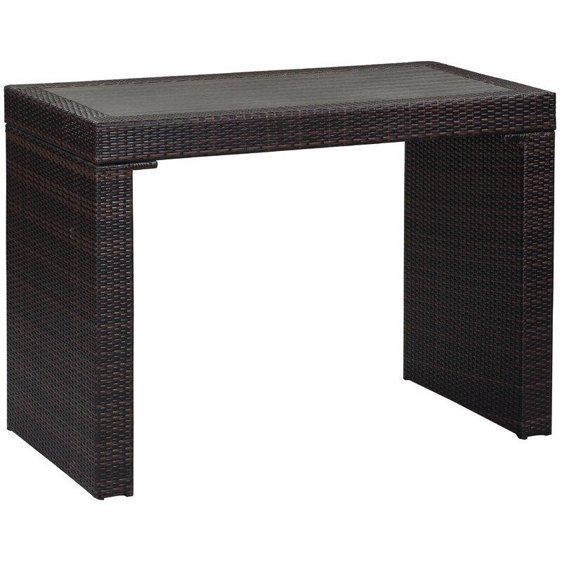 Motter Rectangular 6 - Person 59.1'' Long Bar Height Dining Set with Cushions