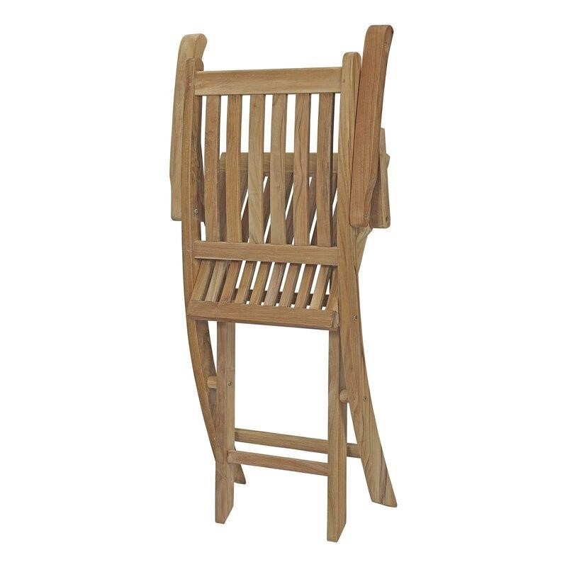 Sidney Rectangular 6 - Person 108.5'' Long Teak Dining Set