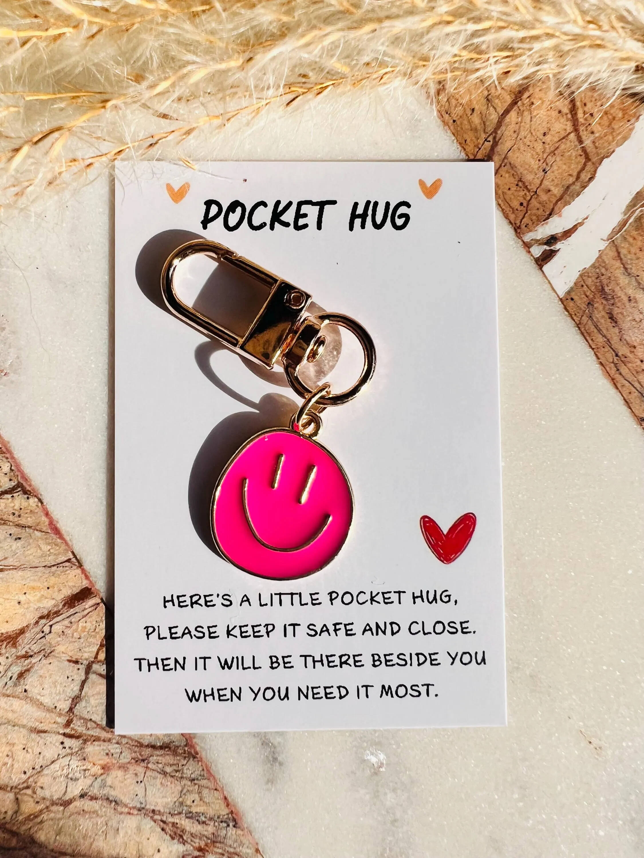 Pocket Hug Keychain for Students