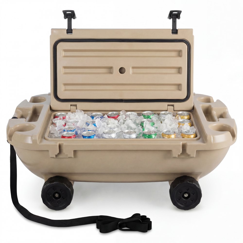 🔥 Summer Deal | 40QT Floating Cooler with Dry Storage & Tow Rope