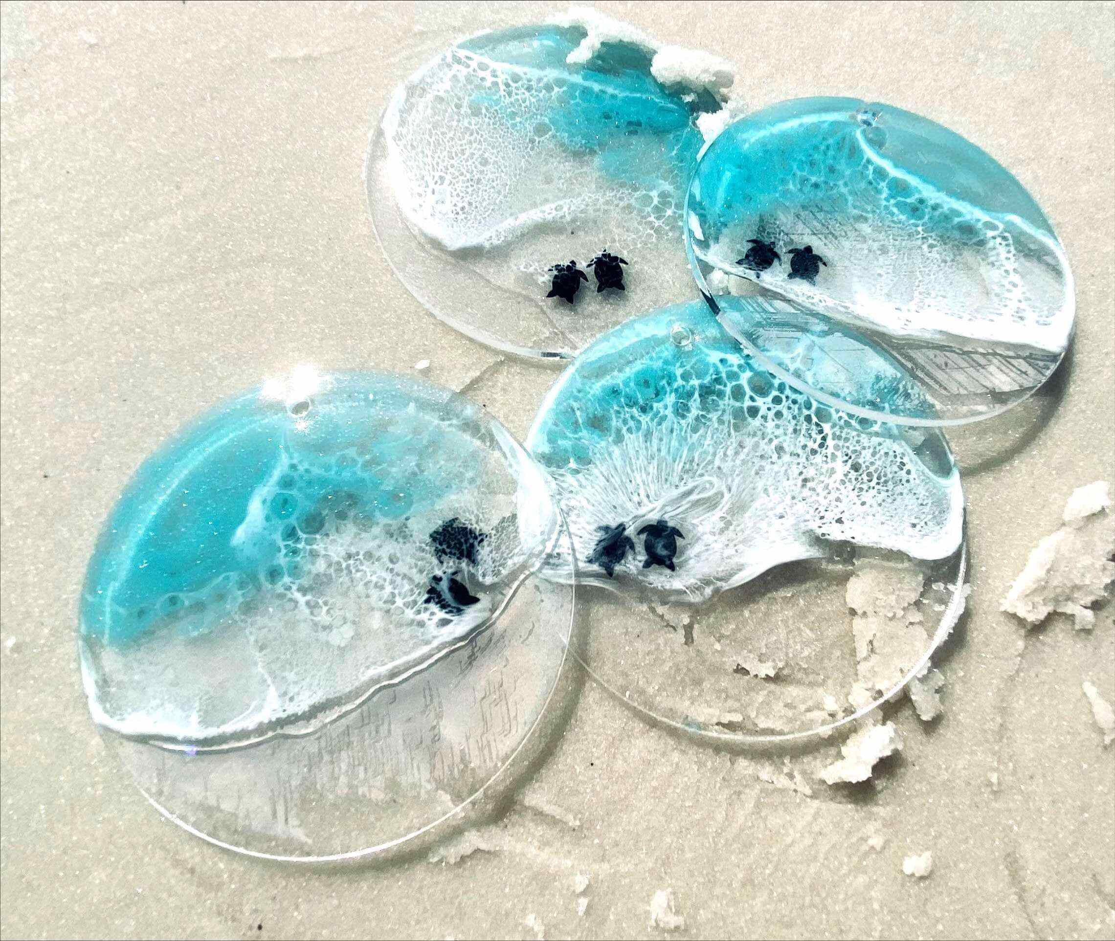 Beach Christmas Ornament