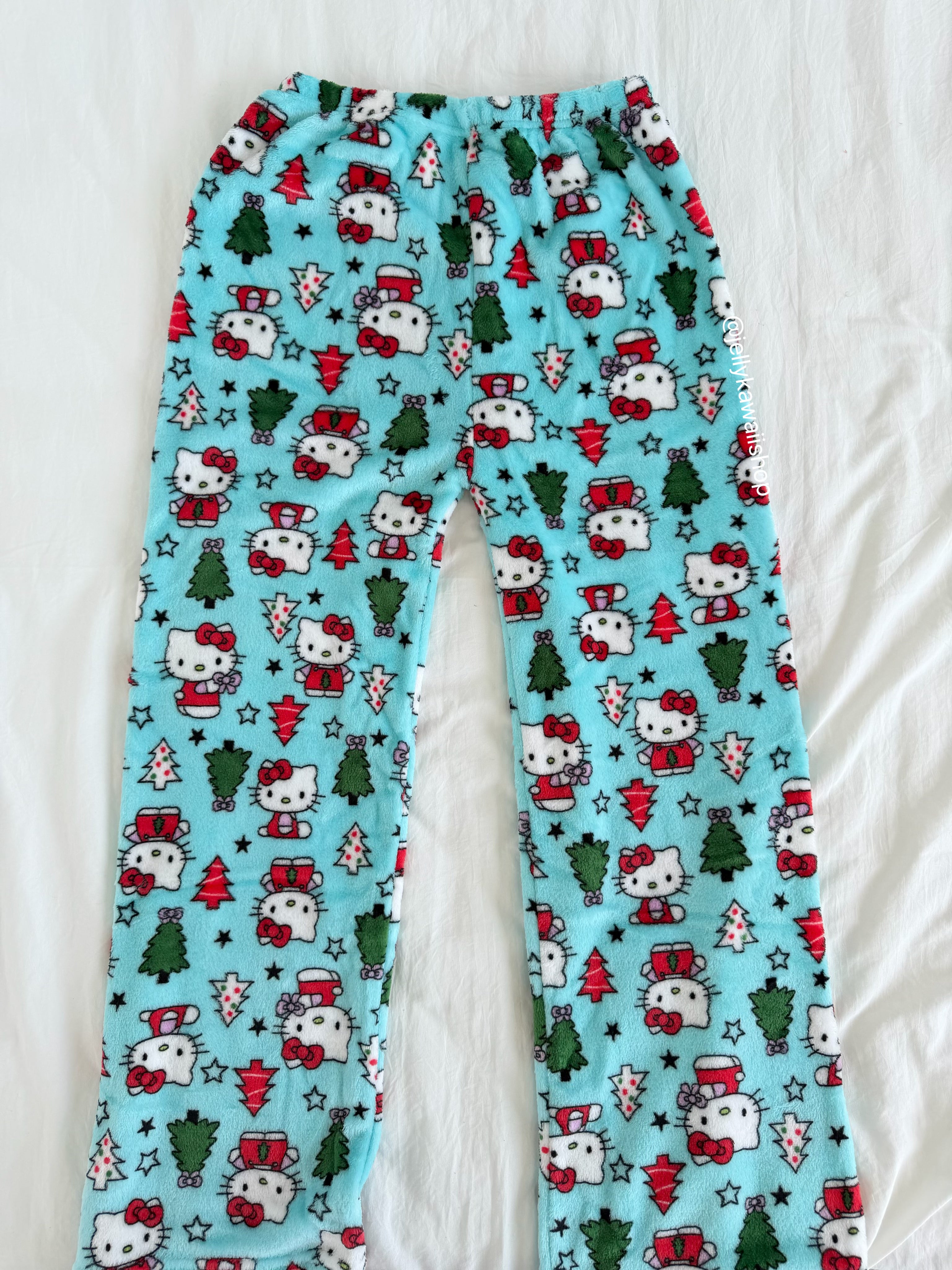 Hellokitty Christmas Pants Pajama Long Bottoms