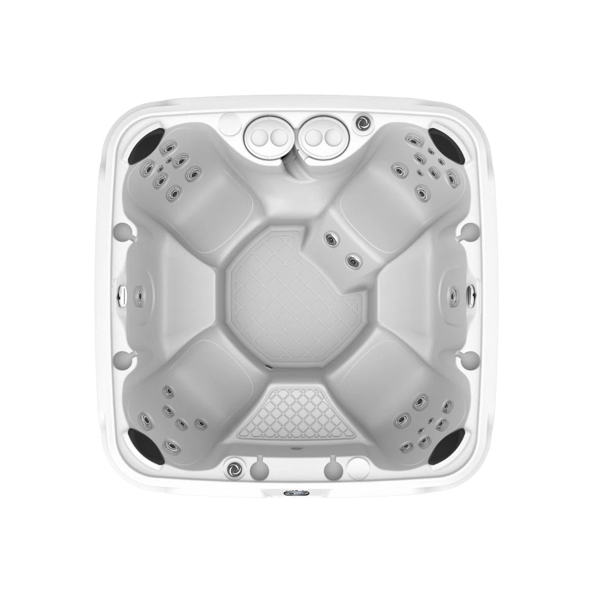 DayDream 3500 Ensemble 7-Person 35-Jet Plug & Play Hot Tub with Ozonator AR4-HU2-WTBE