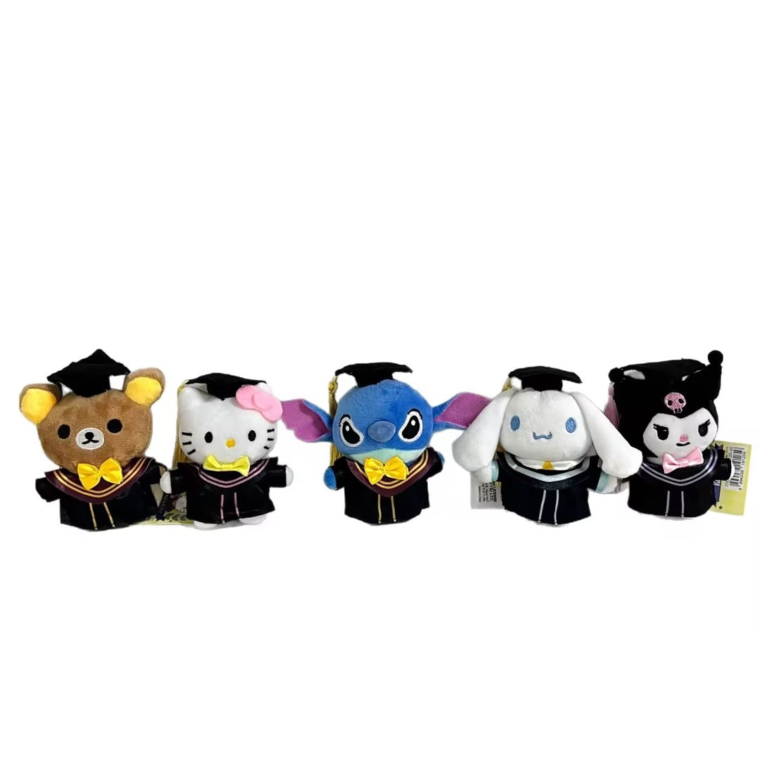 Sanrio Graduation Plushies Toy (14inch &10inch& 4inch)