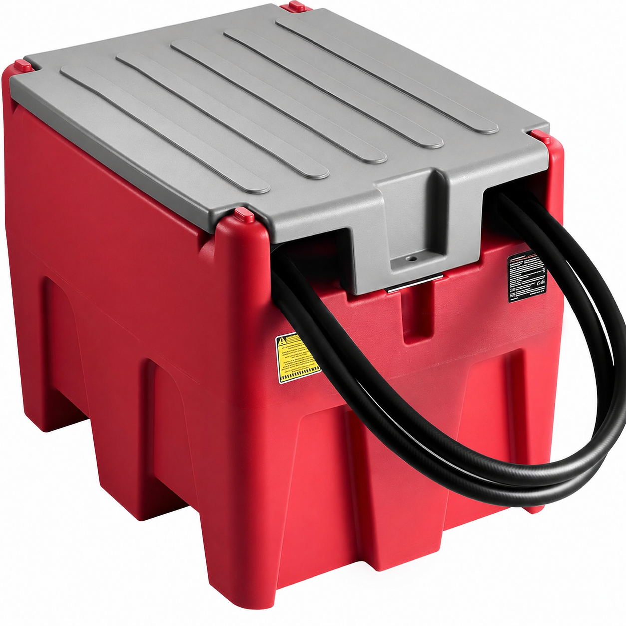 🔥 128-Gallon Portable Diesel Transfer Tank with 12V Pump, 10 GPM Fast Flow & 13.1ft Hose — Easy Fueling for Trucks, Farms & Jobsites
