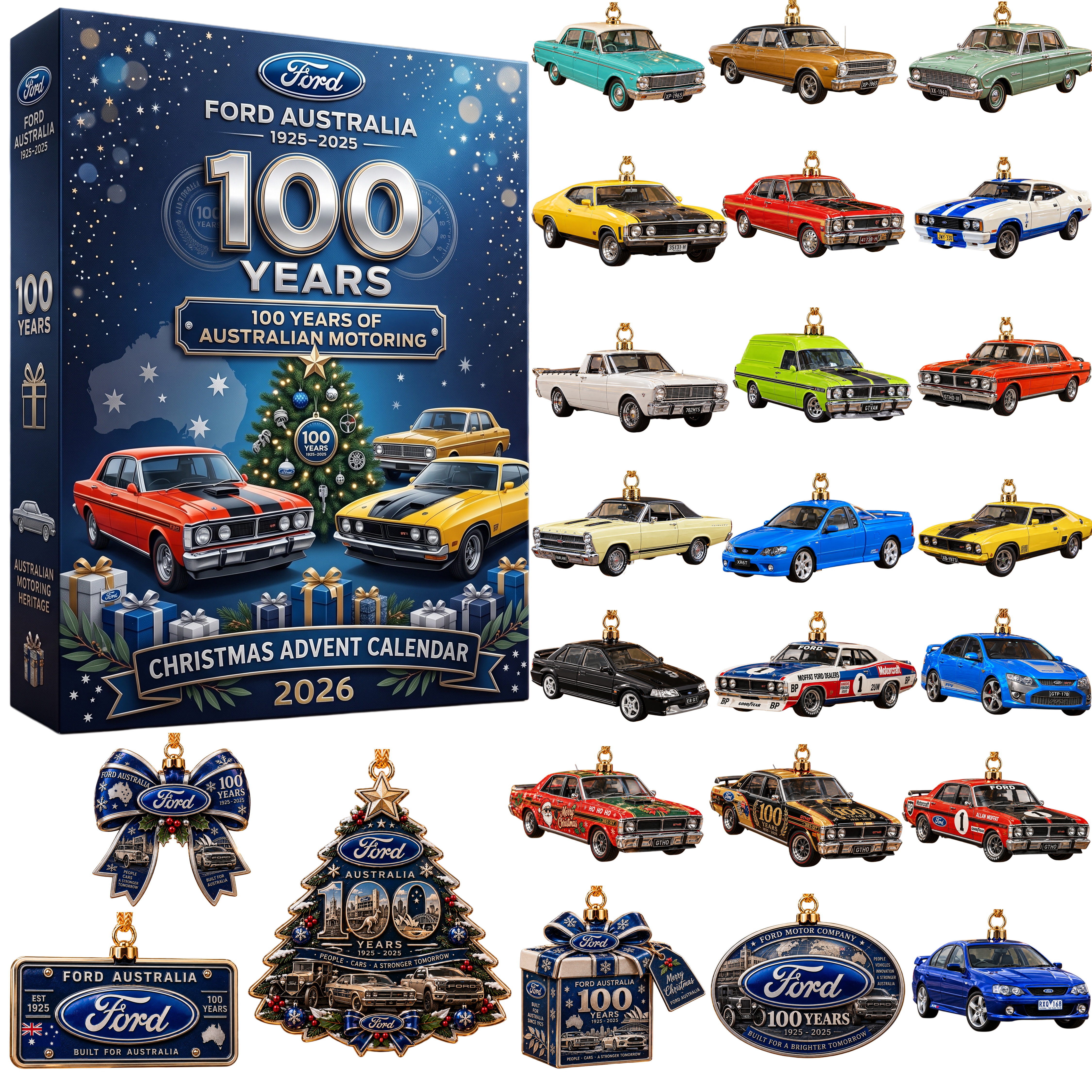 Australia 100th Anniversary Christmas Advent Calendar