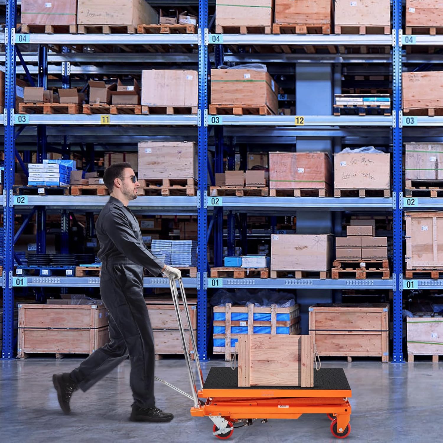 ⚡️Clearance sale Today Only — Hydraulic Lift Table Cart