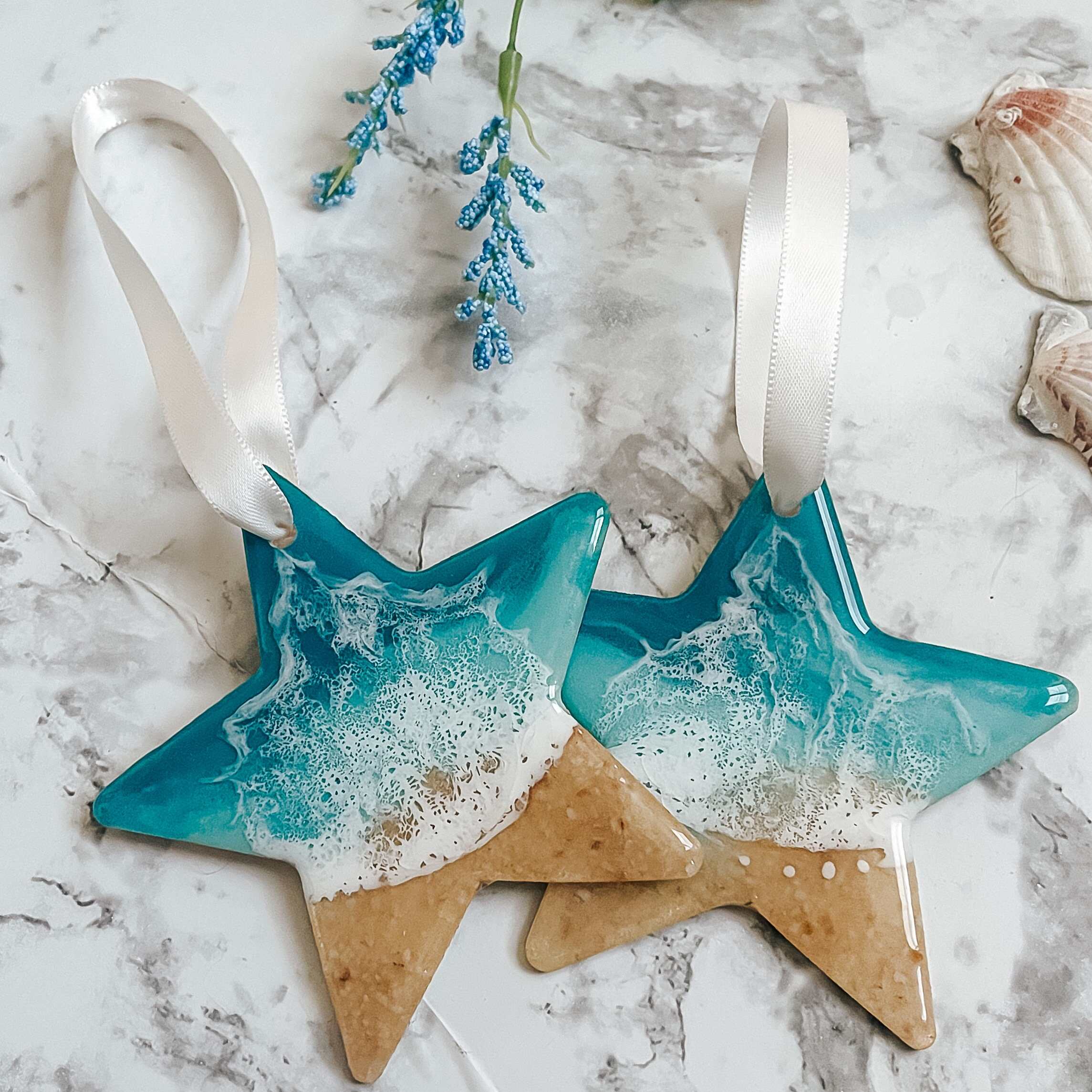 Beach Christmas Ornament