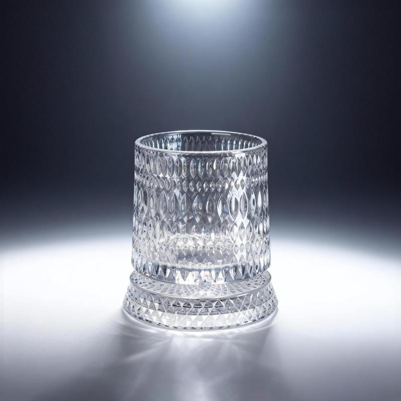Luxury 360° Spinning Crystal Glass
