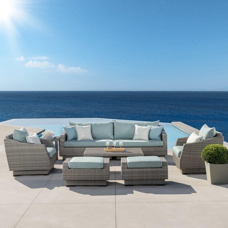 Castelli 7 - Person Seating Group with Cushions