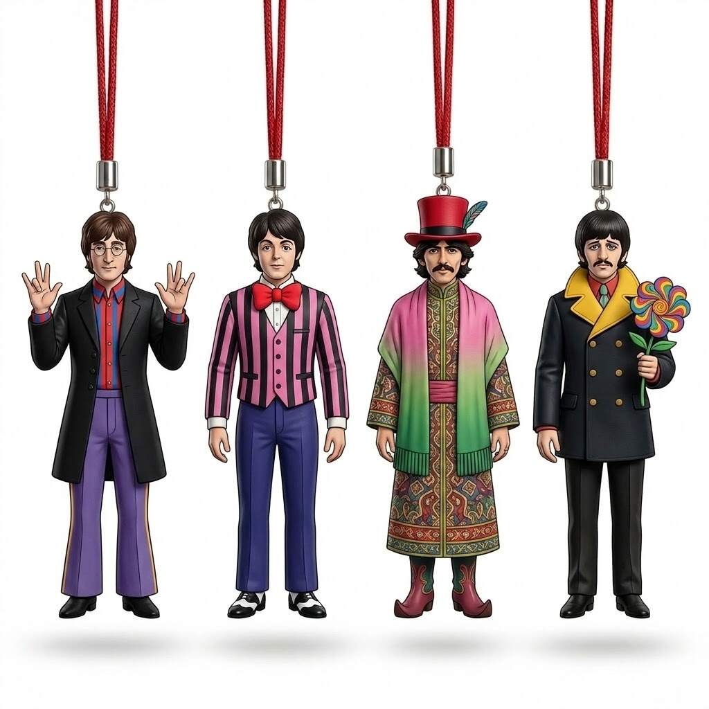 Classic 1960s Rock Band‑Themed 2026 Holiday Collectible Advent Calendar