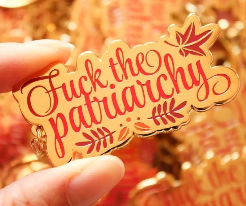 F*ck the Patriarchy Keychain
