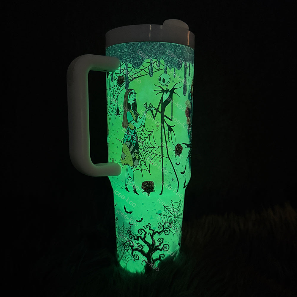 Eunice Sally x Jack Skellington 40oz Tumbler