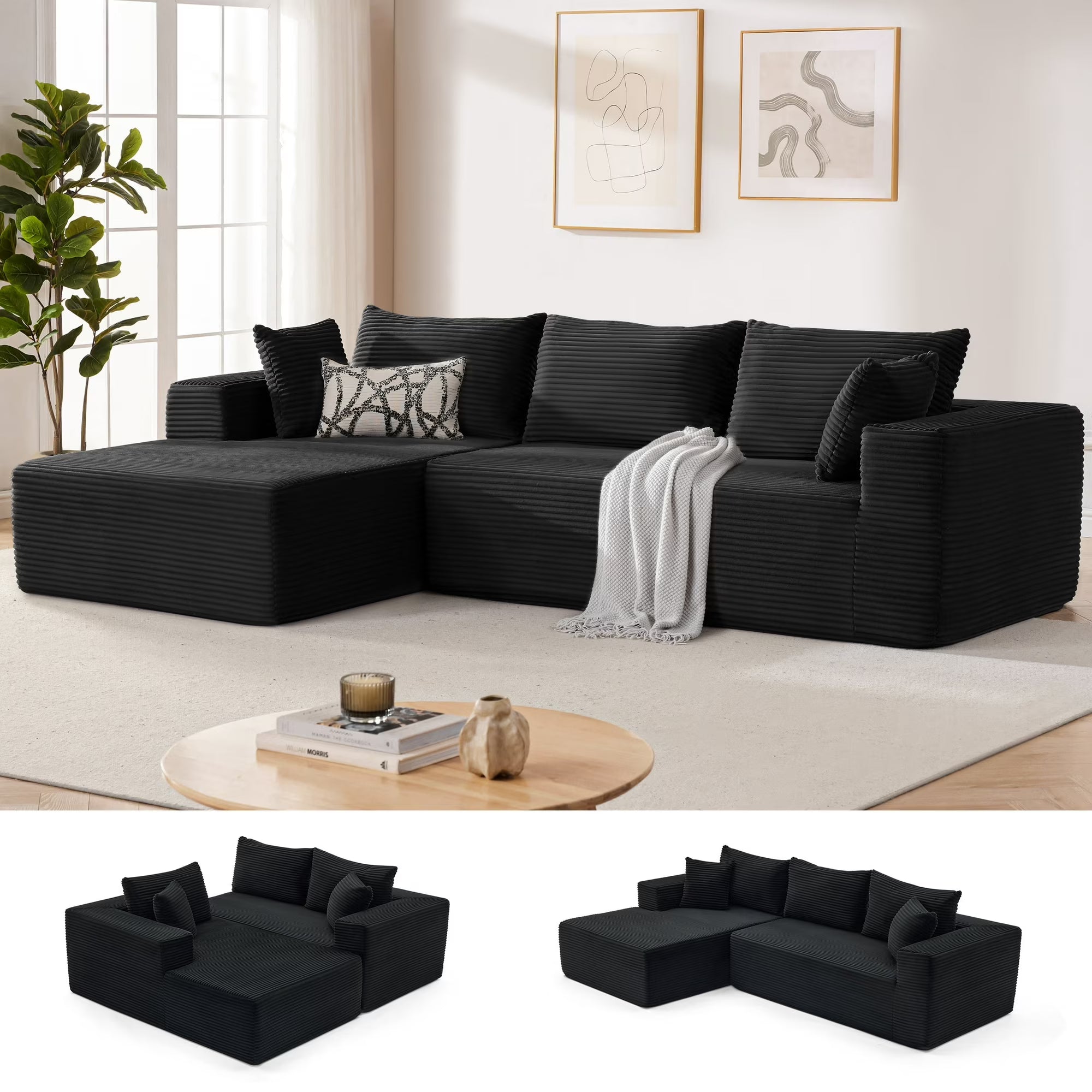 Lumen Boneless Cloud Couch 
