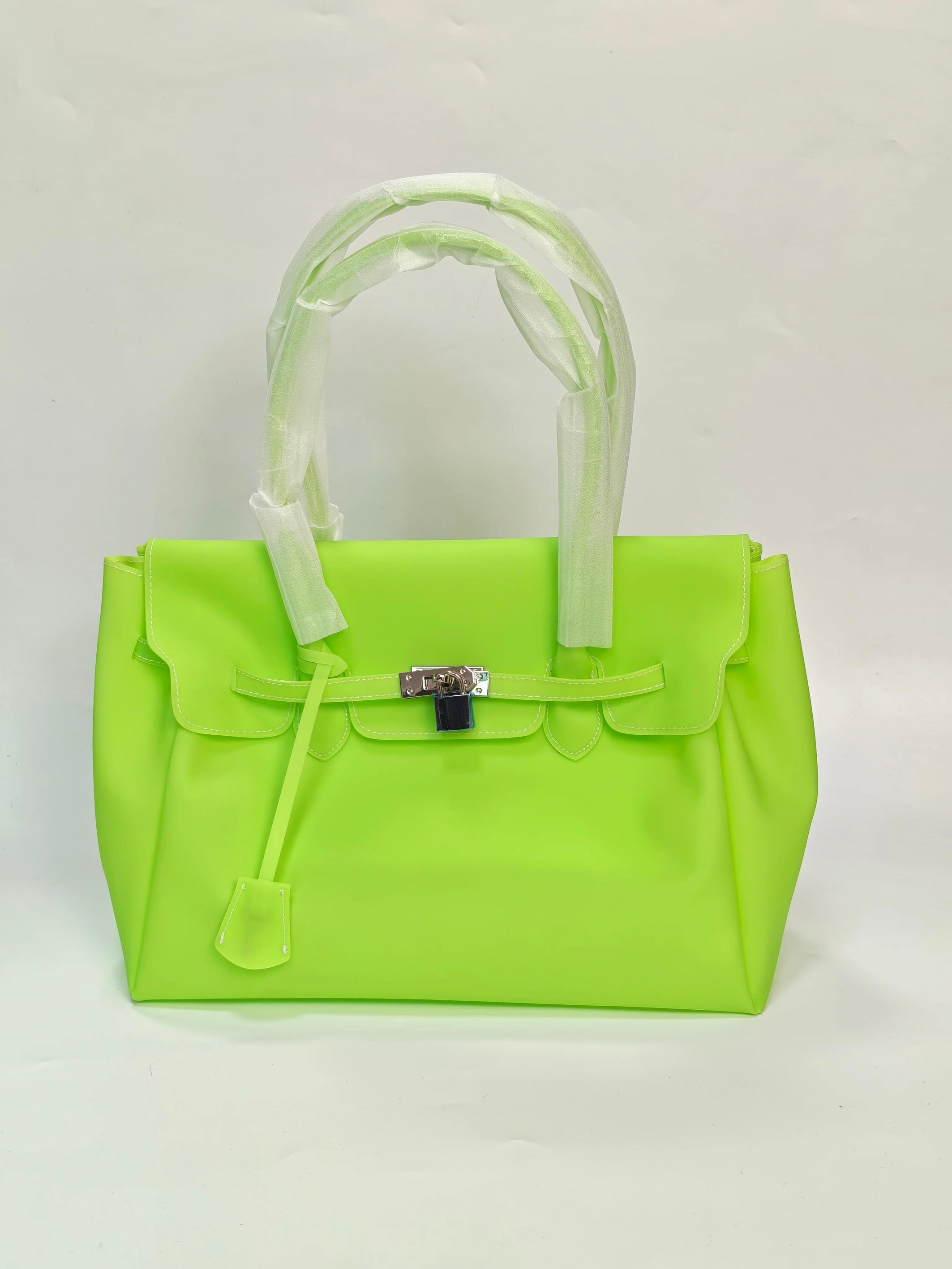 Girly Jelly Tote Shoulder Bag