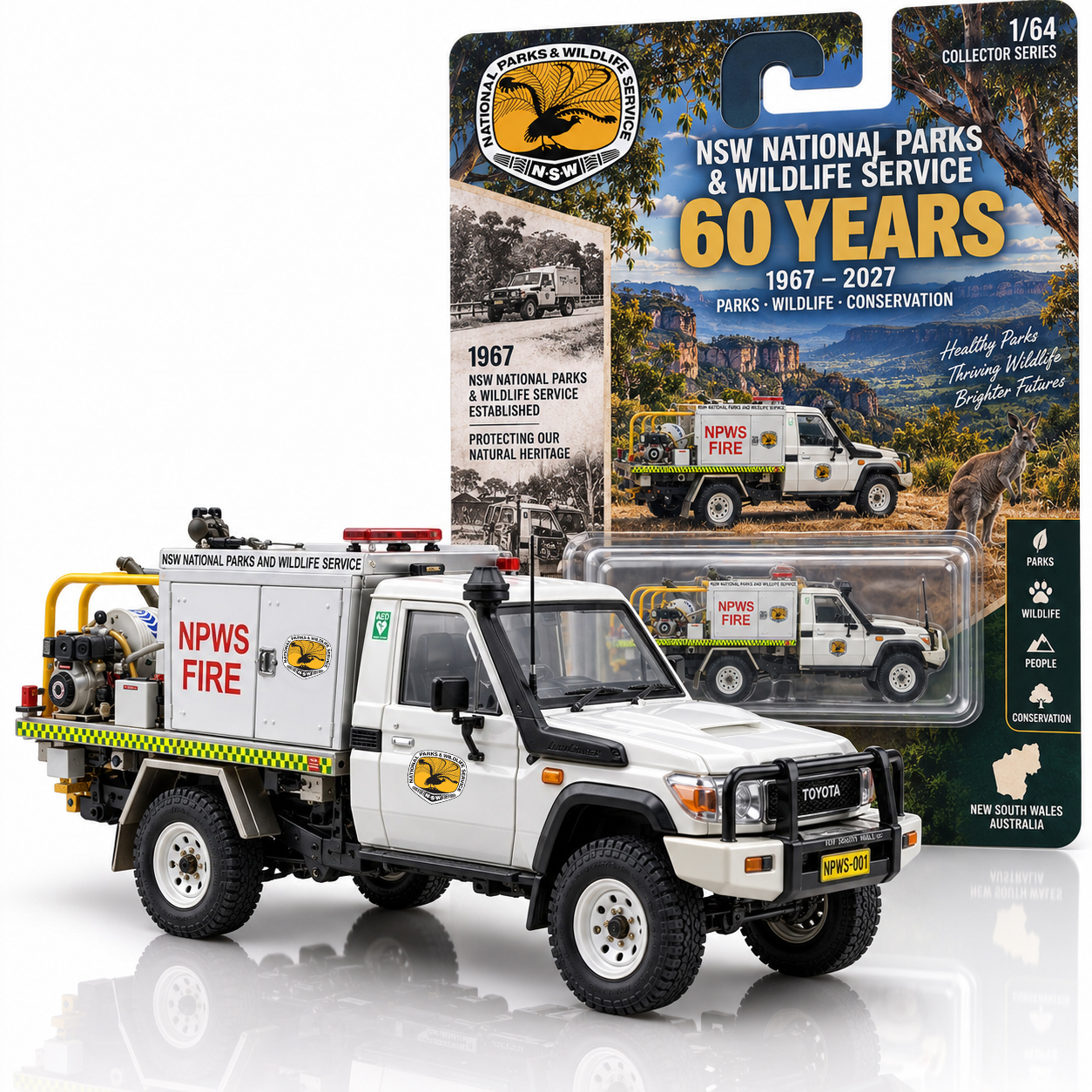 NSW NPWS 60th Anniversary Fire Vehicle Edition
