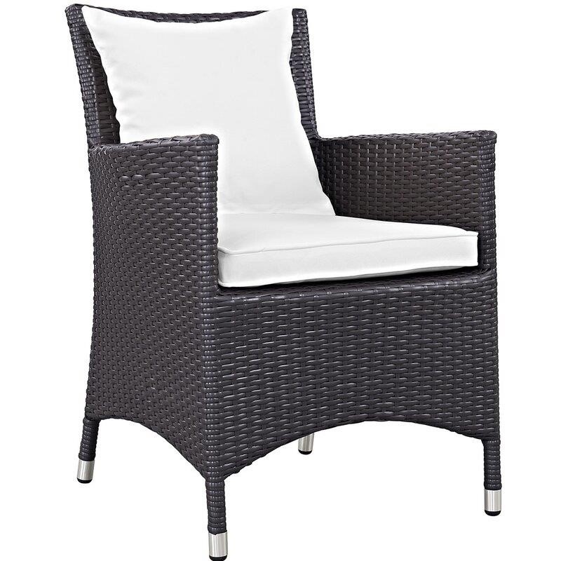 Brentwood Rectangular 10 - Person Dining Set with Cushions