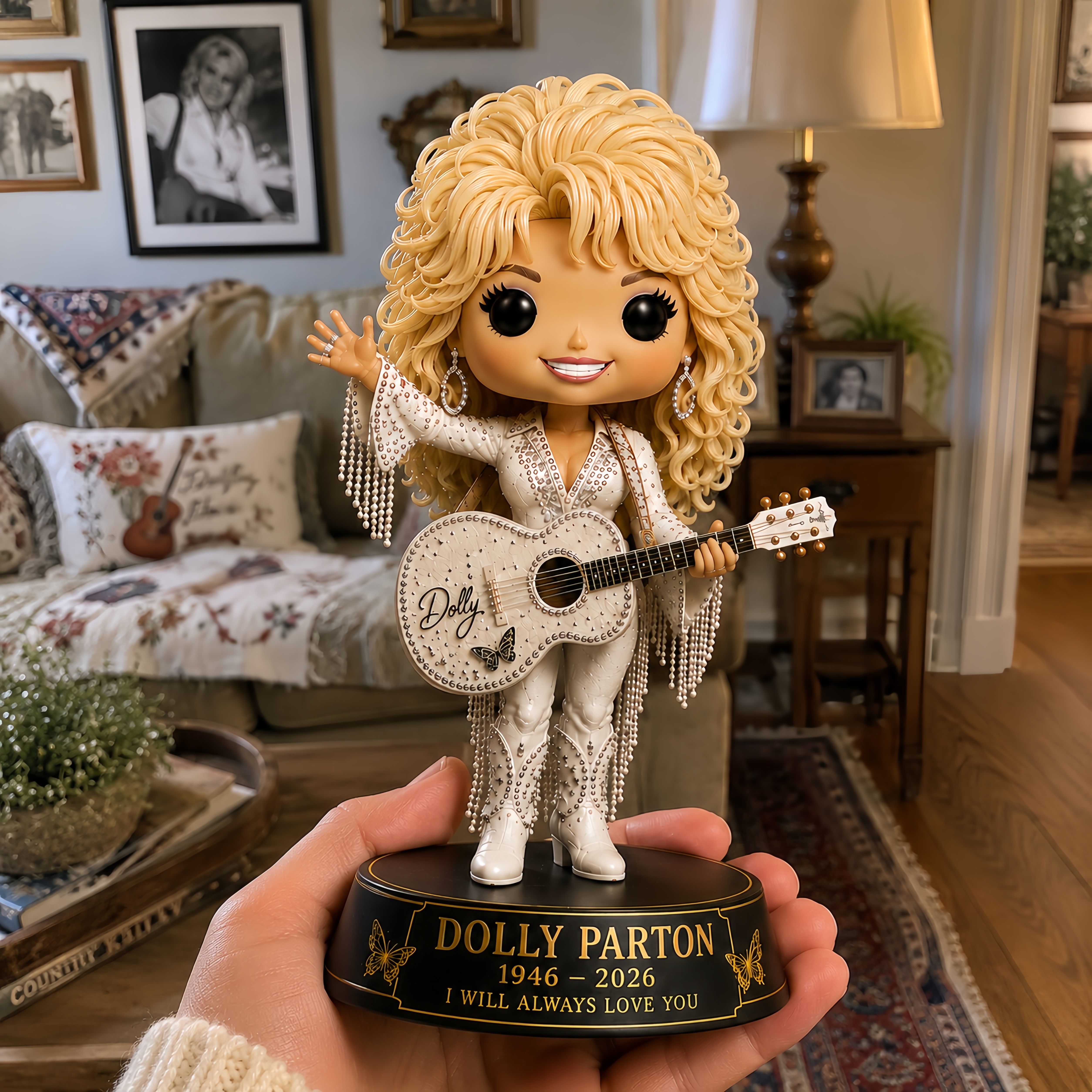 Dolly Parton Forever 1946-2026 Memorial Collectible Figure