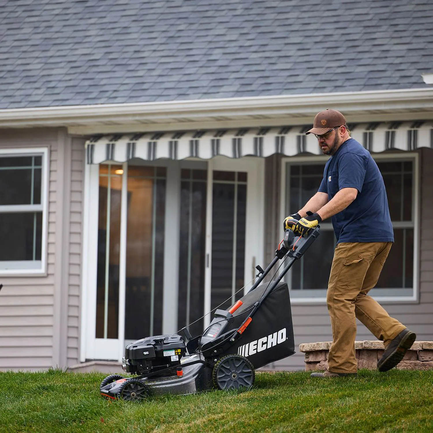 Echo 21 Inch 190 CC Gas-Powered Self-Propelled Lawn Mower