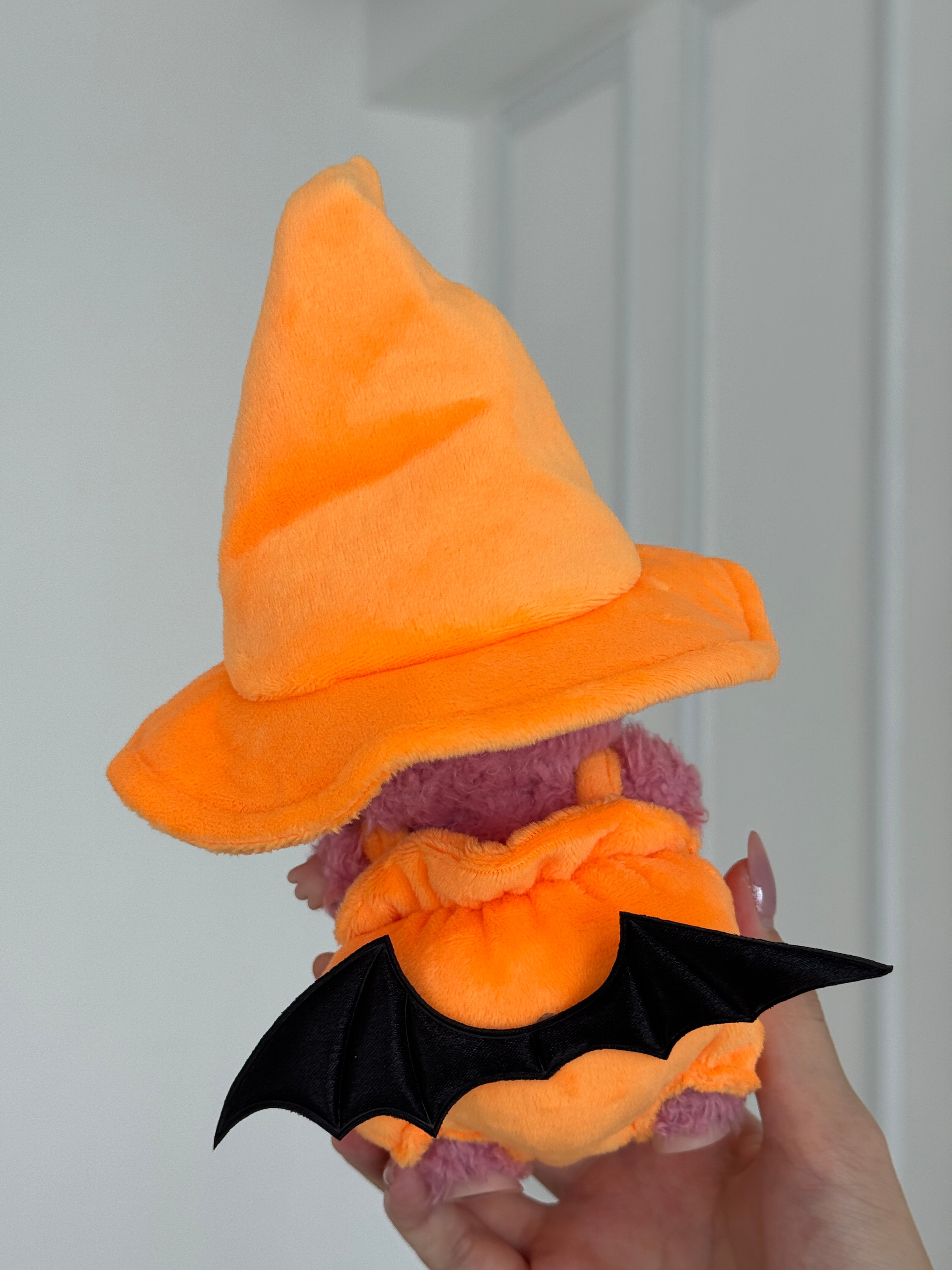 Labubu Halloween Costume Pumpkin Outfit Clothes Set(NO DOLL) Accessories Suit Cute Clothes for Labubu Dress up Unique Style