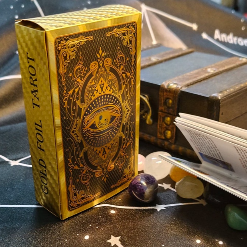 TarotCards – Mystiske gylne tarotkort