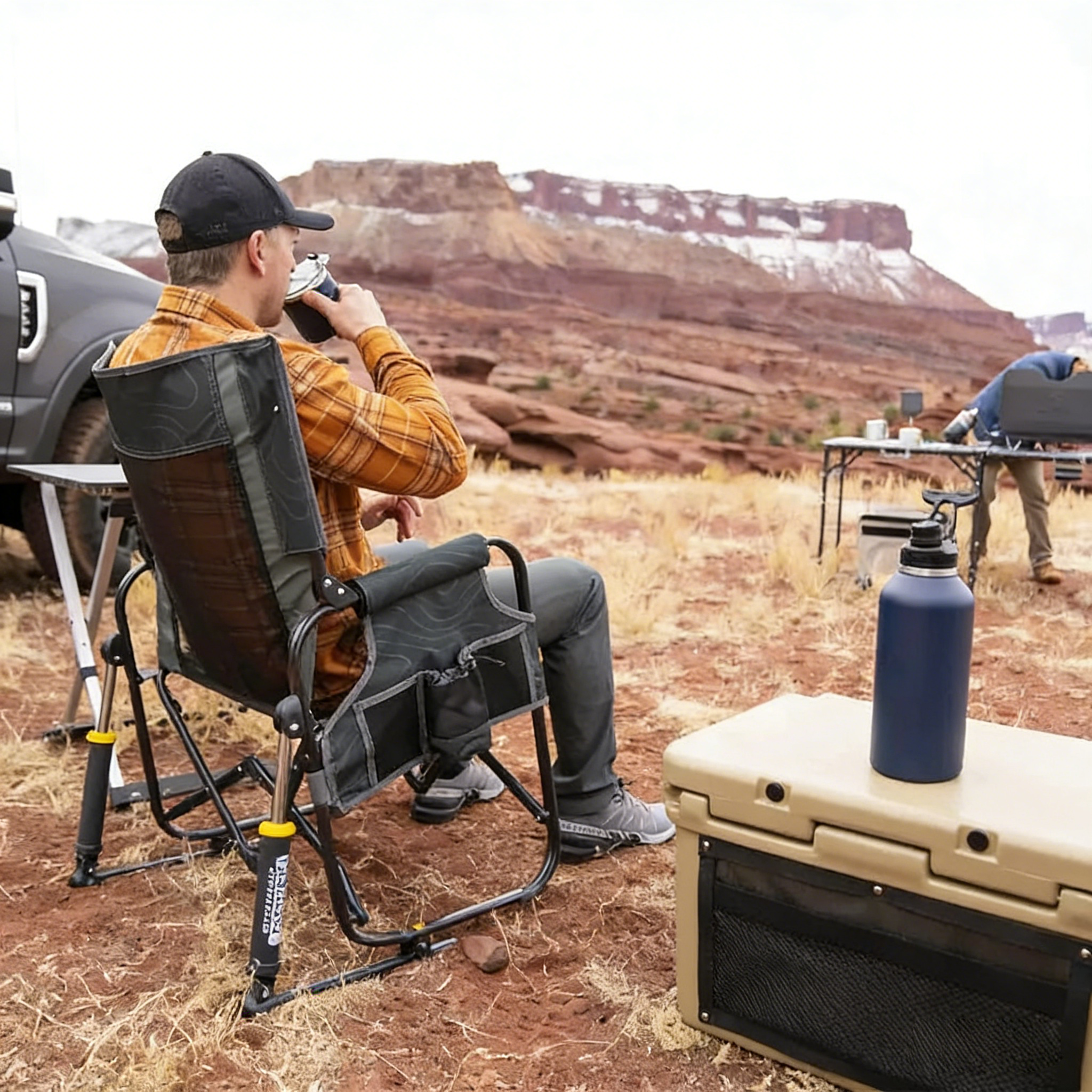 Foldable Portable Outdoor Rocking Camping Chair | Buy 2 Get Free Shipping
