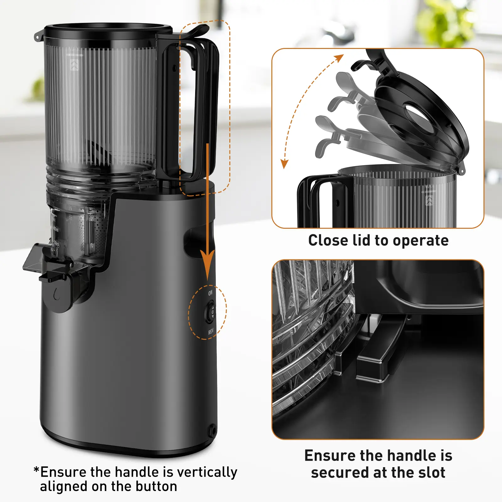 🔥 350W Cold Press Juicer – High Juice Yield, Easy Clean & Fresh Healthy Juice Every Day! 🍊🥬