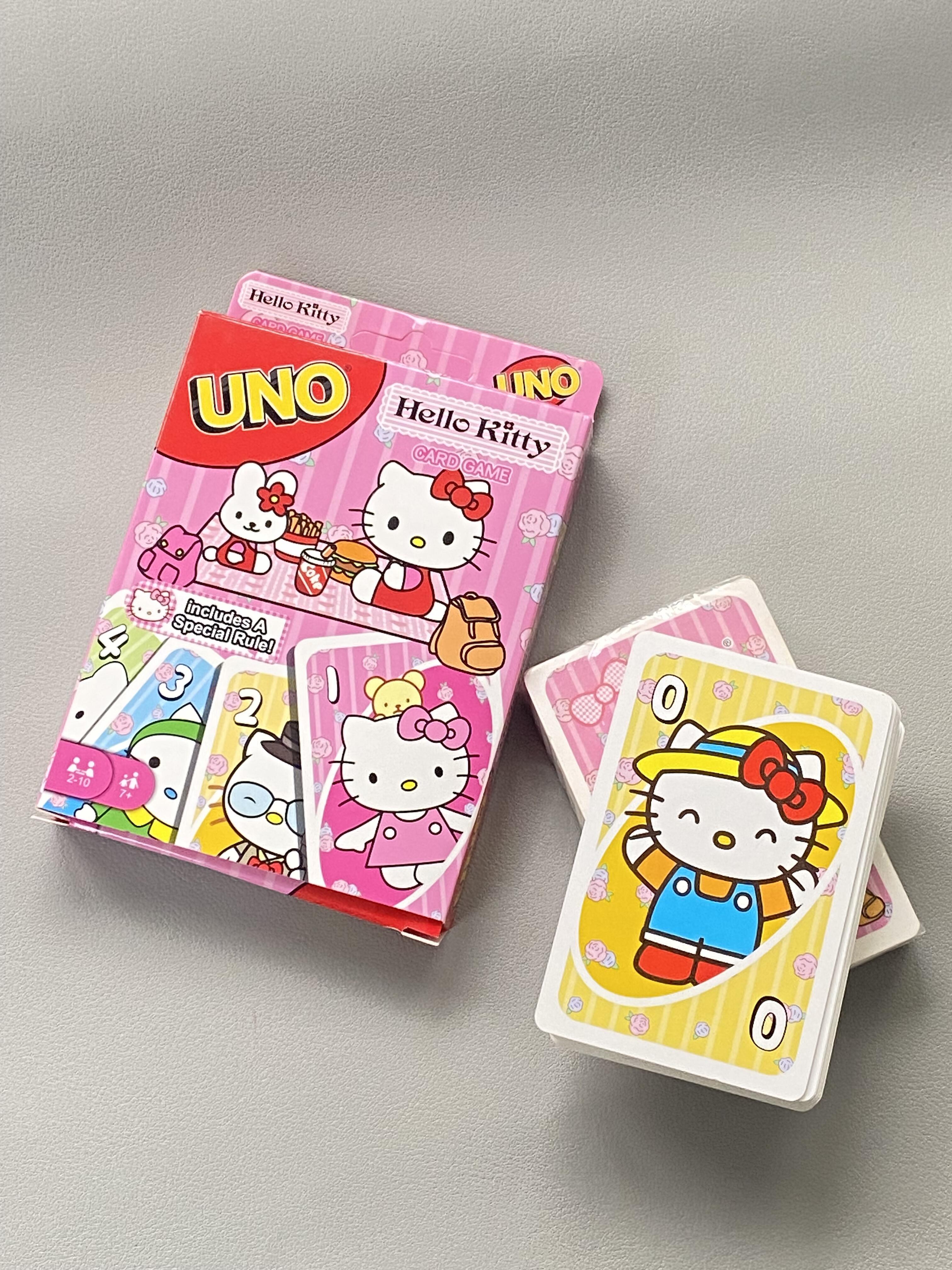 Hello Kitty Playing Cards Games UNO Card