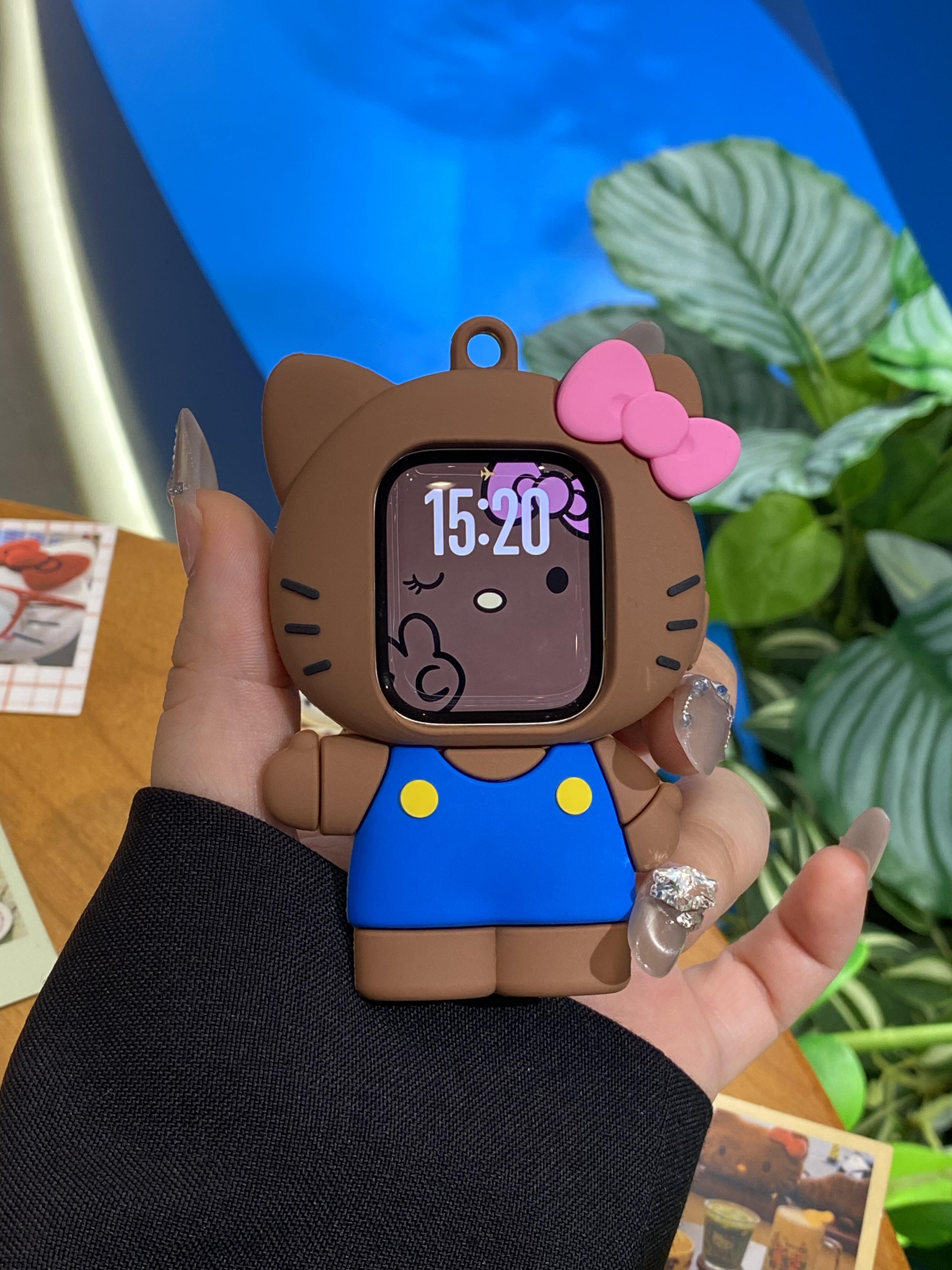 Hellokitty Shape Silicone Apple Watch Case