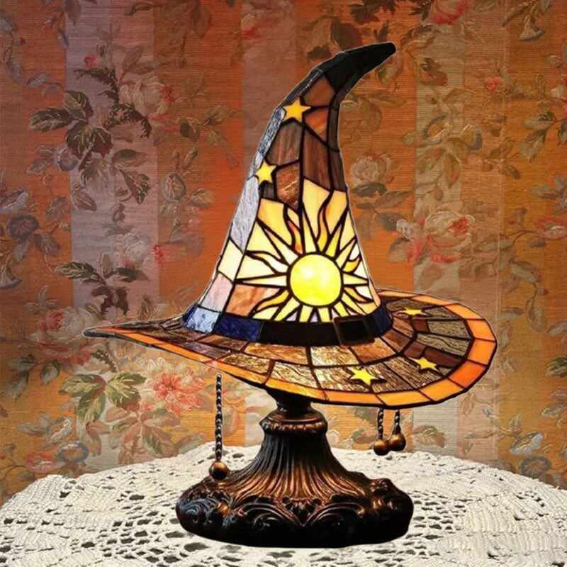 🔥Magical Halloween Stained Glass-Style Lamps – 50% OFF Today🎁